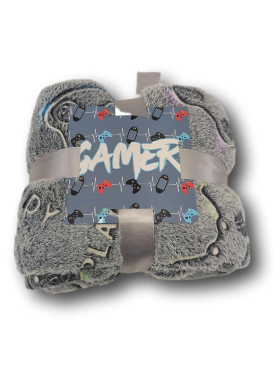 Other - NEW: soft throw blanket GAMER theme